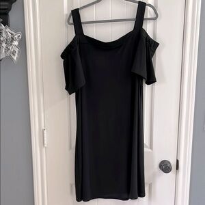 Elegant Black Off-Shoulder Dress